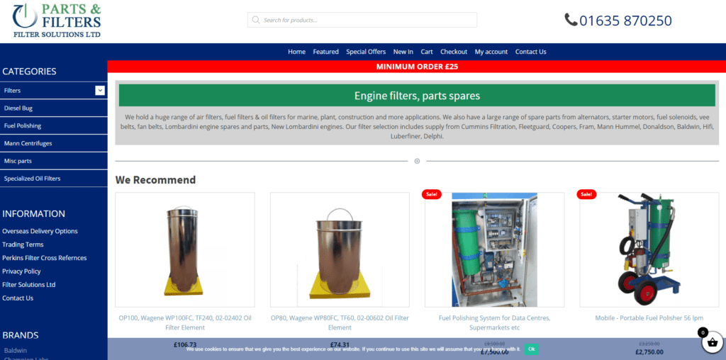 Parts & Filters
